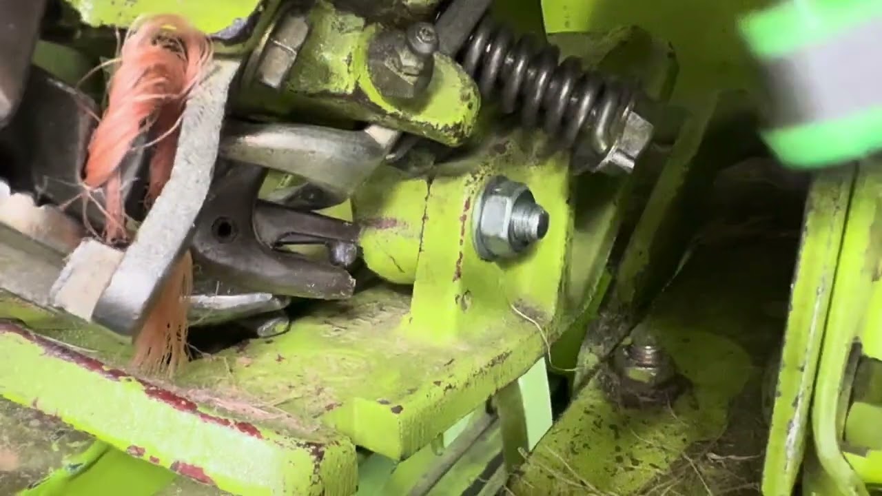 synkronisering af Claas markant 55 presser