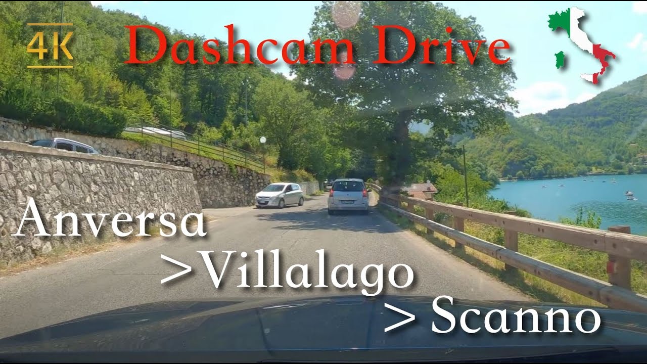 Scenic Drive (Abruzzo), Italy [Anversa degli Abruzzi ⩾ Villalago ⩾ Scanno] August 2021 | 10:30 | 🌞