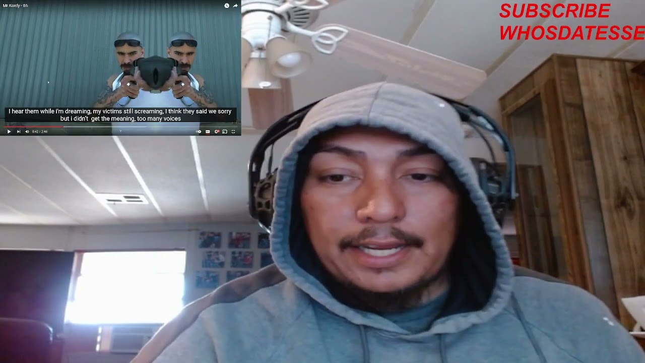 MR  KORDY- 86 MUSIC VIDEO (reaction) FROM an ESSE!!! *fair use