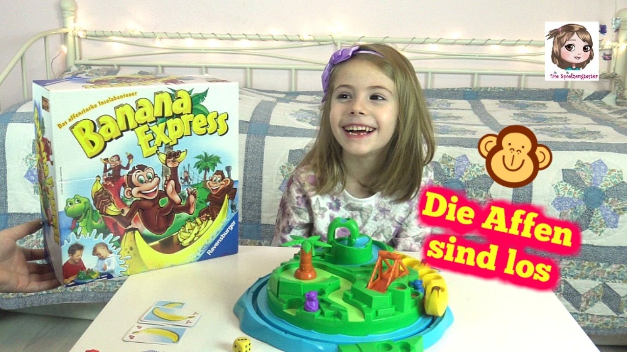 BANANA EXPRESS 🍌 Alle Affen aufs Bananenboot und los geht´s! 🐵 Aktionsspiel | Ravensburger