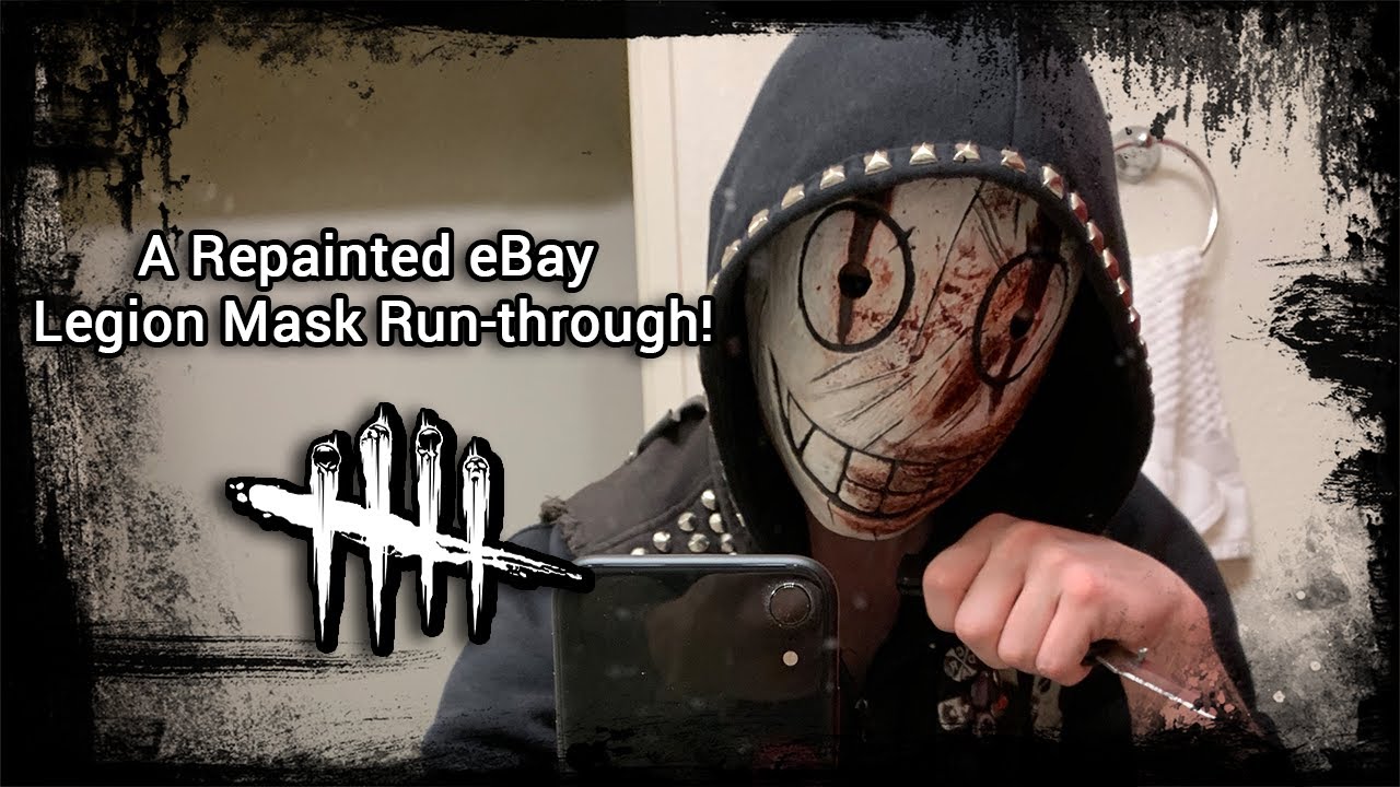 Dead By Daylight - A Repainted eBay Legion Mask Run-through!