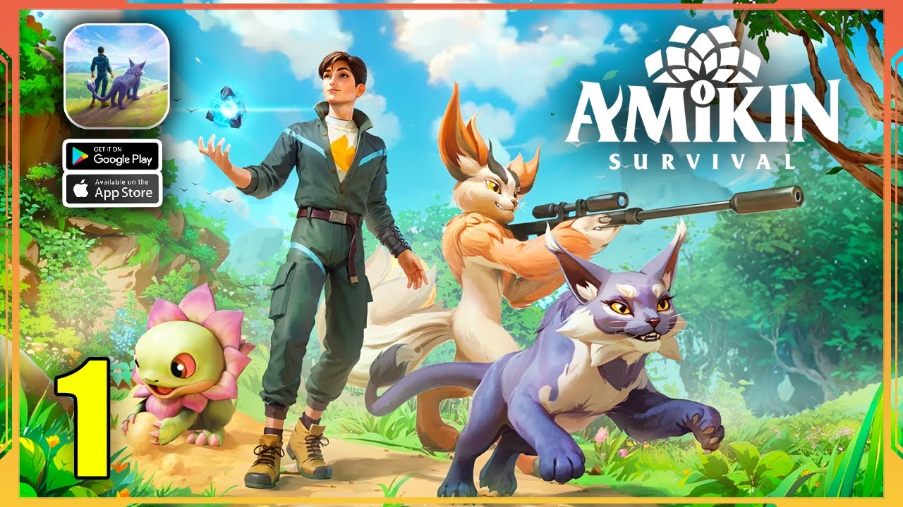 Amikin Survival: Anime RPG Gameplay Walkthrough Part 1 - iOS, Android