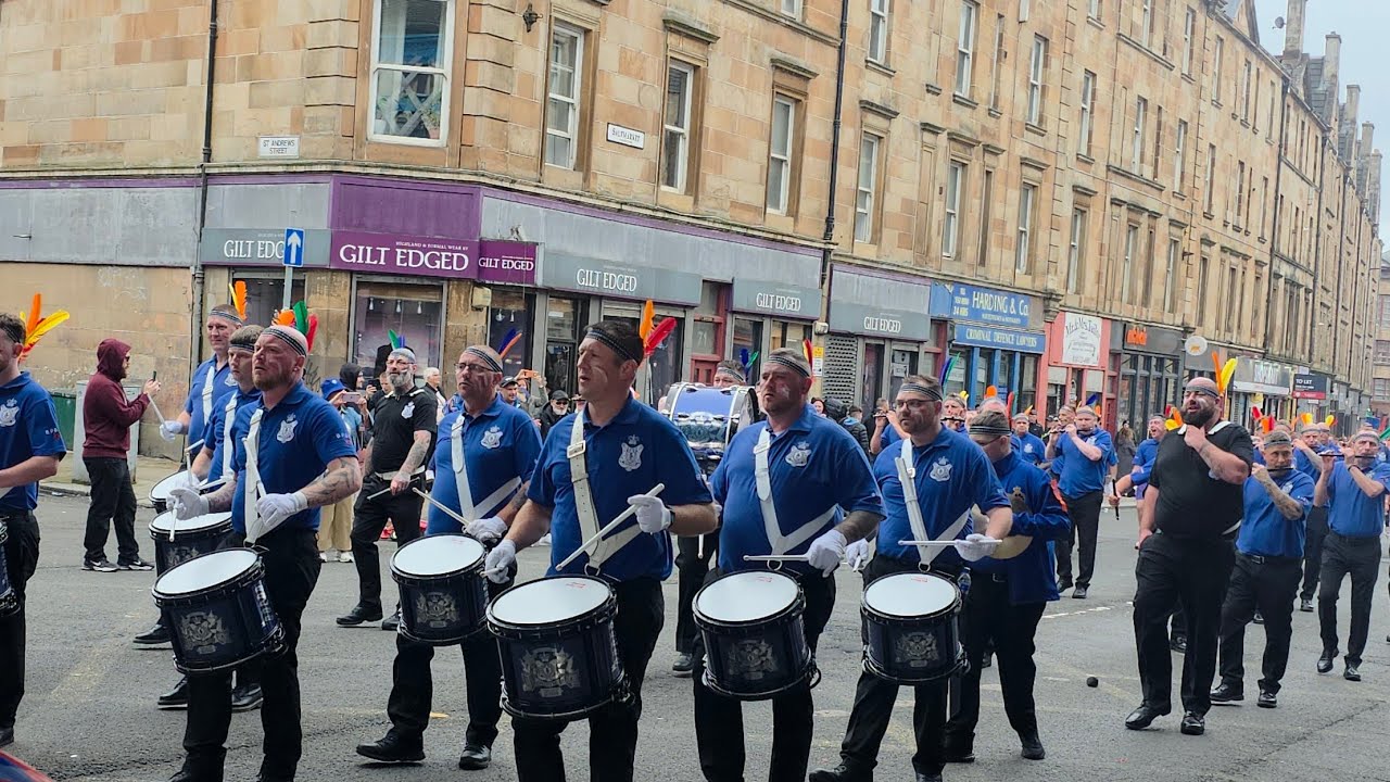 Glasgow big walk return parade Under the Bridge 2025