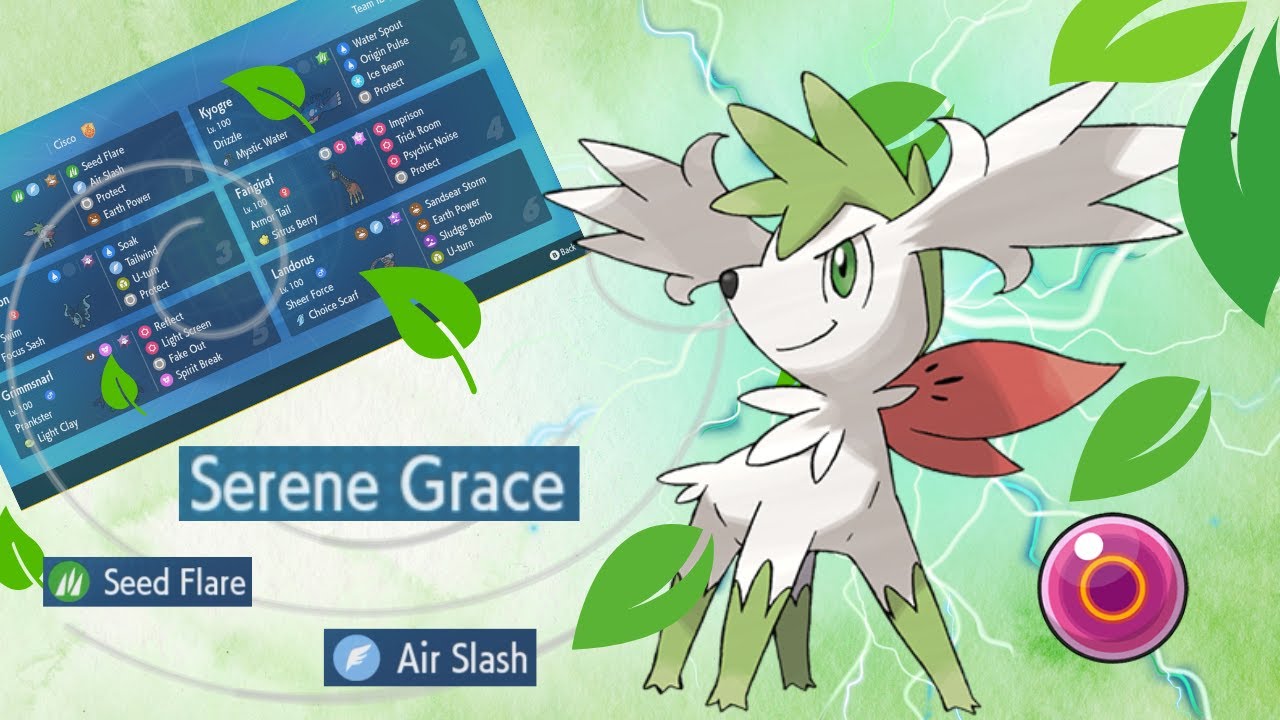 SHAYMIN SKY FORM IS THE CUTEST & STRONGEST FLINCHING MACHINE IN REGULATION J - Pokemon S/V VGC