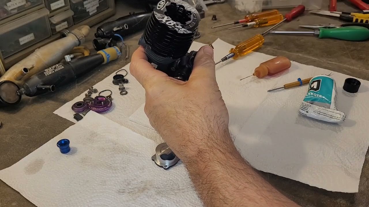 Сборка и установка нитродвигателя SH PT-2010 XB-HCP