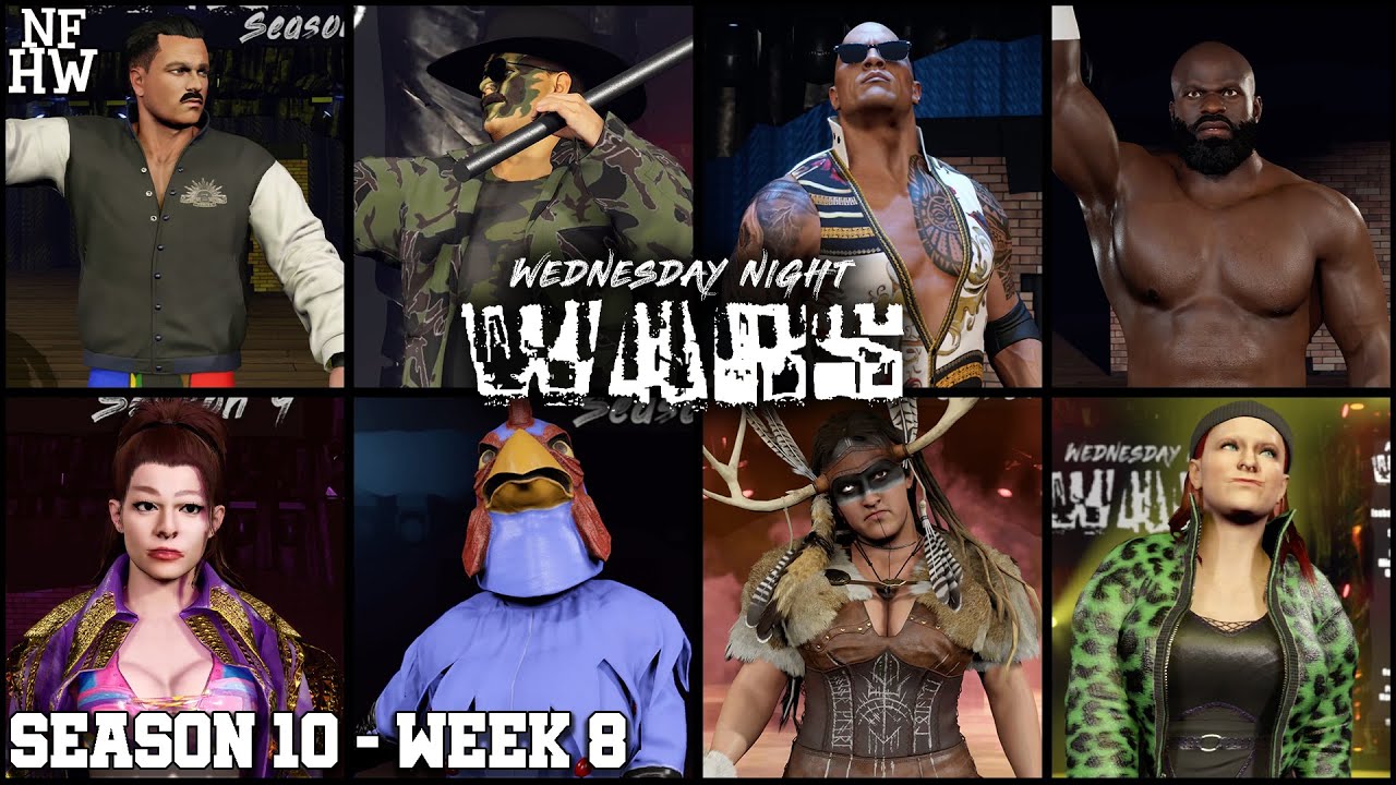 N-FHW Wednesday Night Wars – Week 8 - Season 10 | Full House Wrestling | WWE 2K25