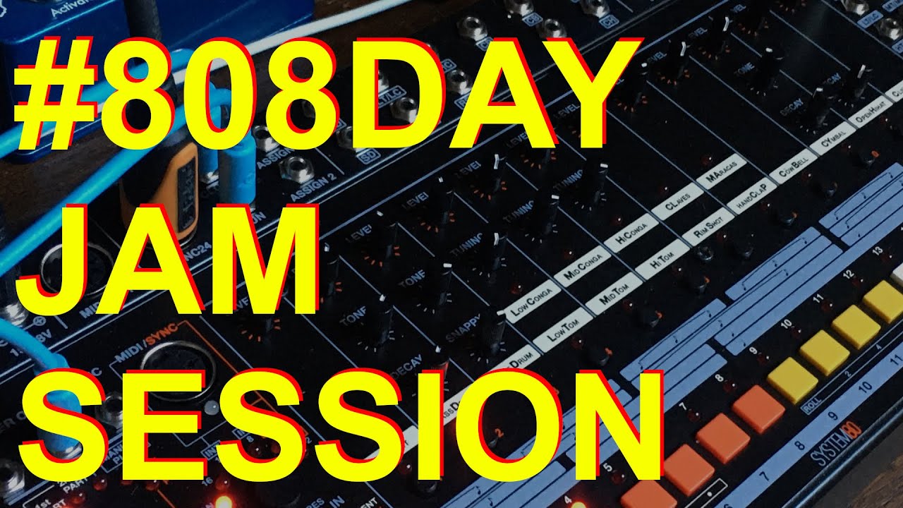 5 minutes jam with the 880 - #808day 2023
