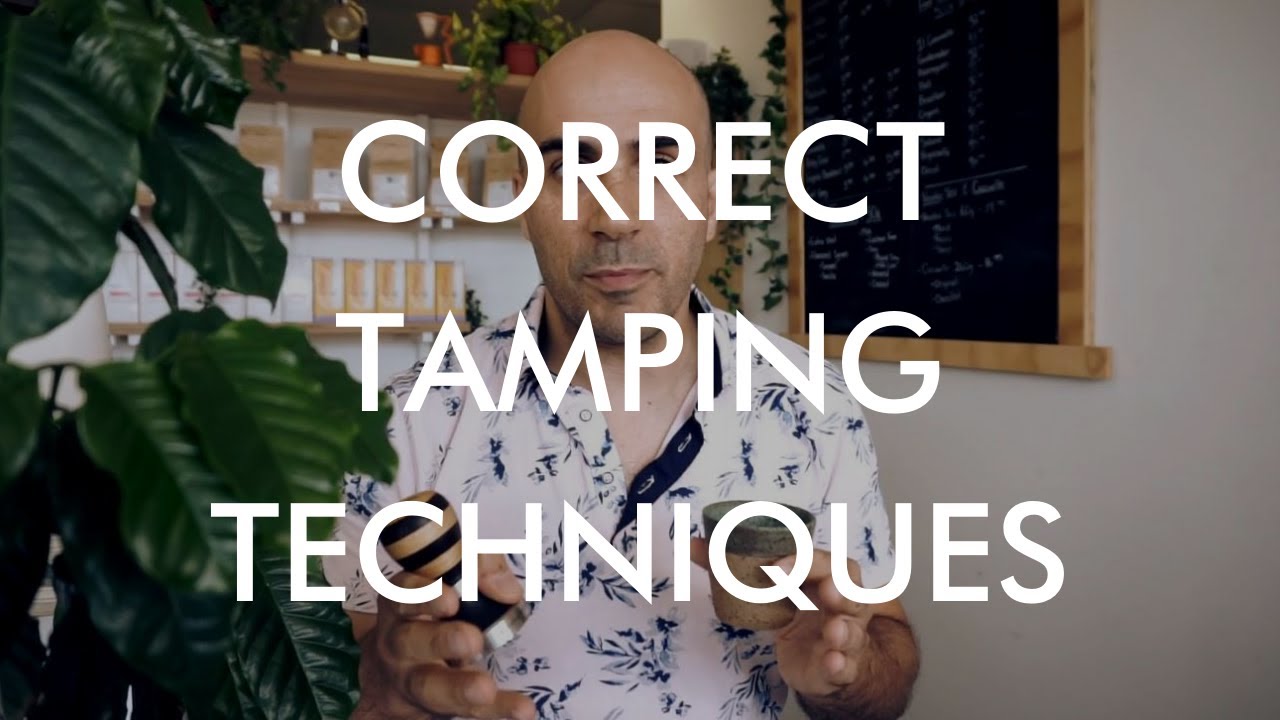 How do you tamp coffee? The most consistent tamping technique for espresso coffee.