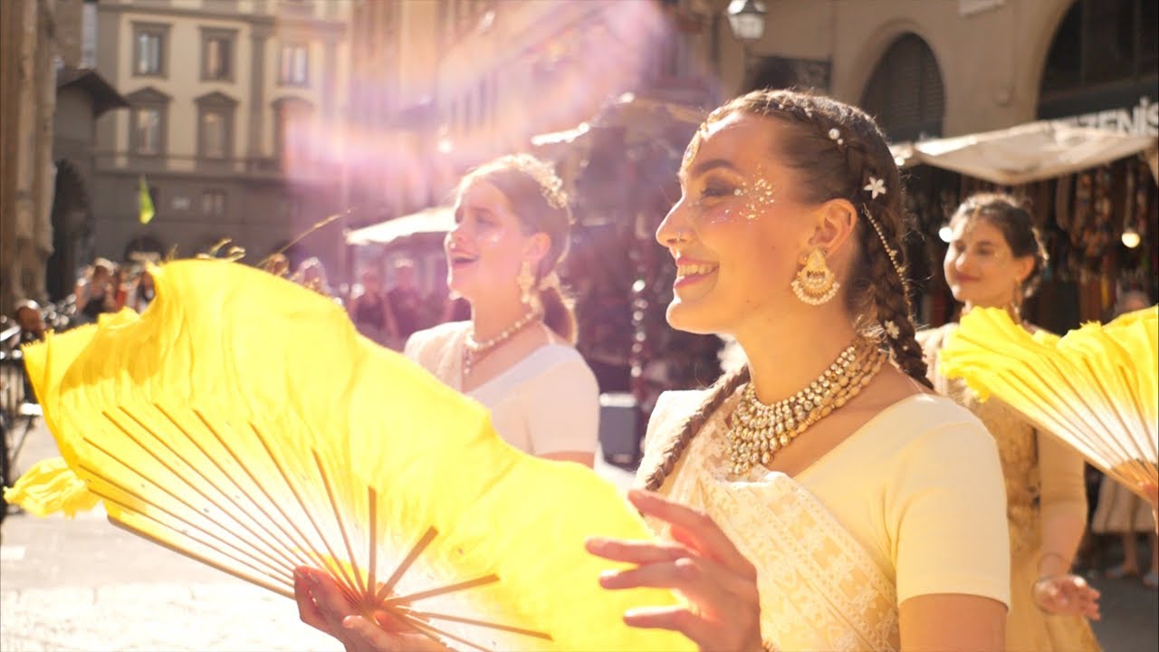 Harinama in Milan🤍🇮🇹 Harinama a Milano💛 Harinama à Milan💛21.06.2024💫
