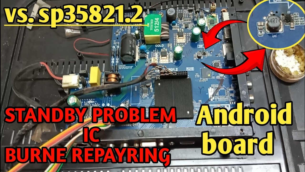 vs. sp35821. 2  bord standby problem repayring  32