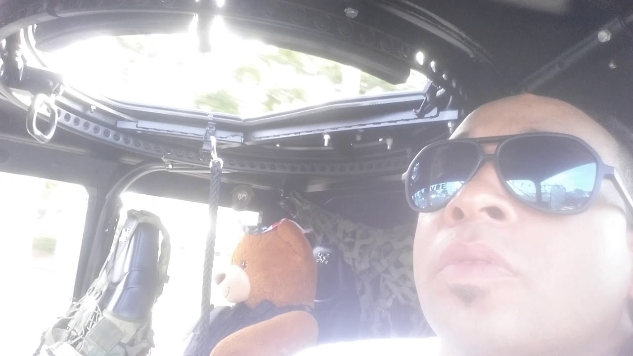 DRIVING H1 M1026 WITH NO DOORS !