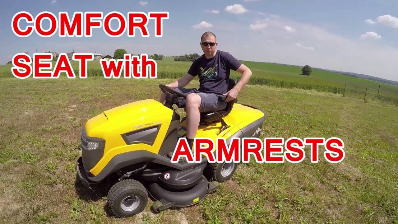 REVIEW - STIGA Estate 7122 HWS - lawn mower tractor