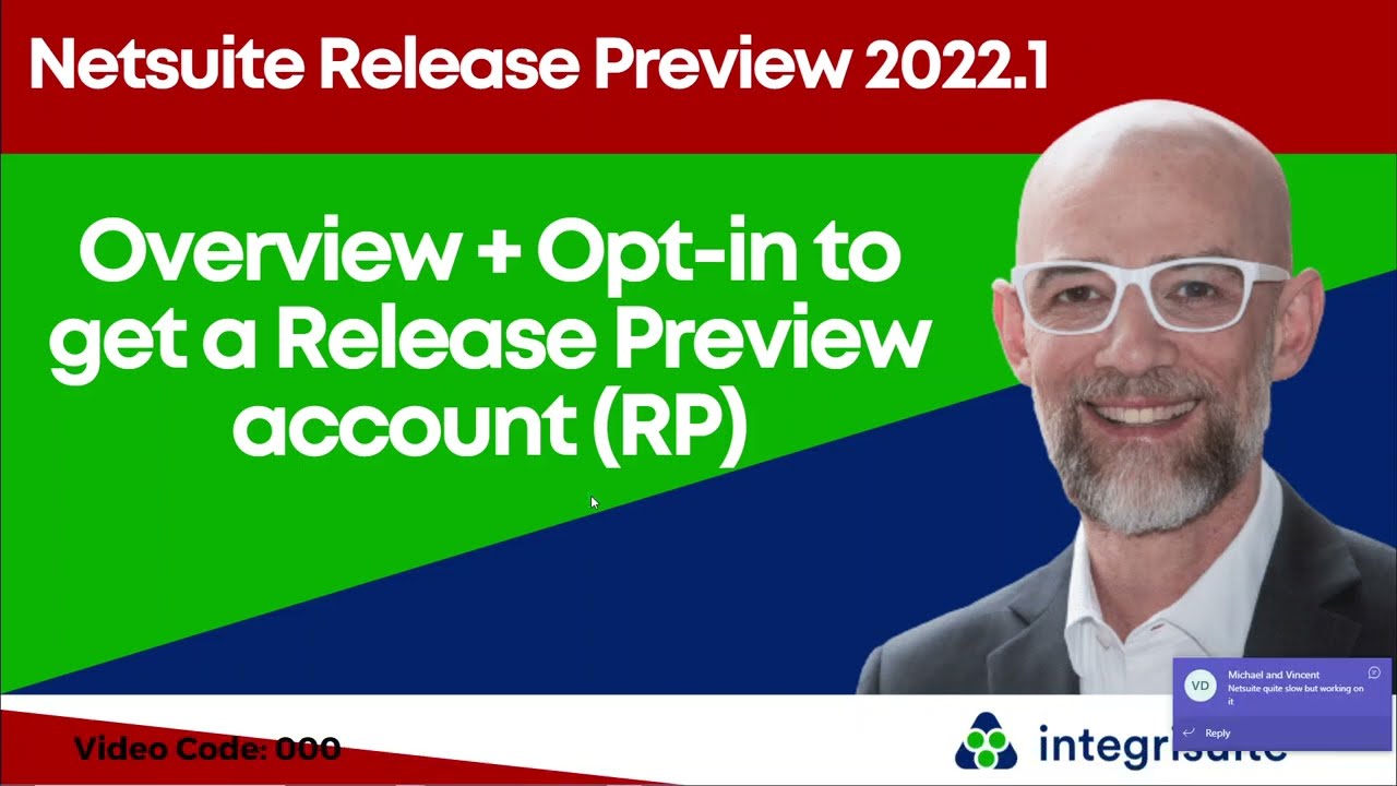 NetSuite Release Preview 2022.1 New Features | NetSuite Tutorial