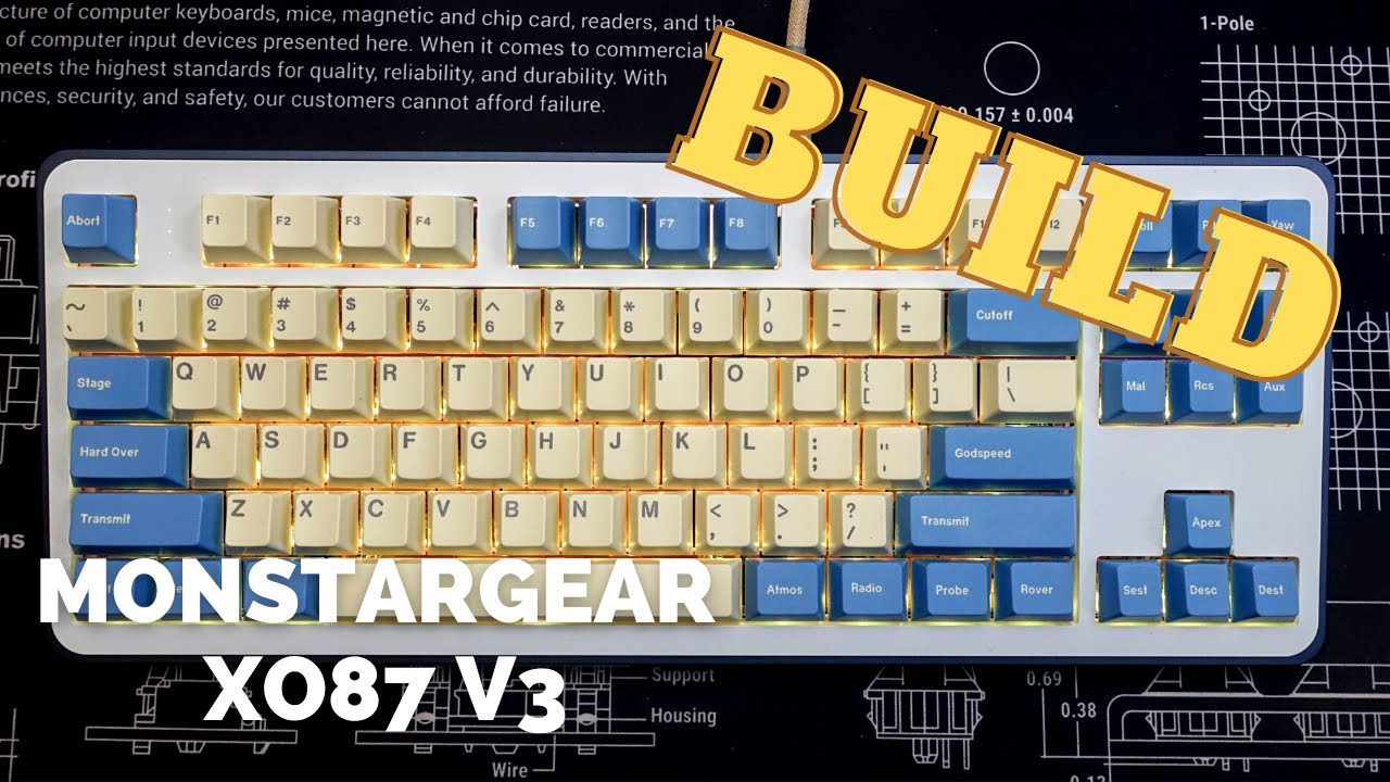 Build Stream: Monstargear XO87 V3 with JWK Lavenders
