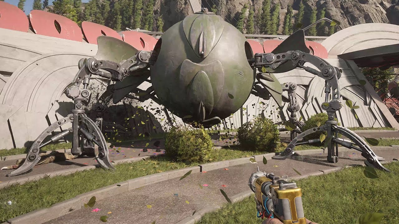 Atomic Heart - HOG-7 Hedgie Boss Fight