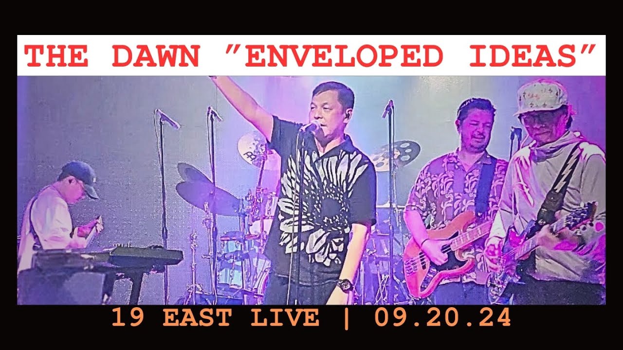 ENVELOPED IDEAS THE DAWN LIVE | 19 EAST 09.20.24