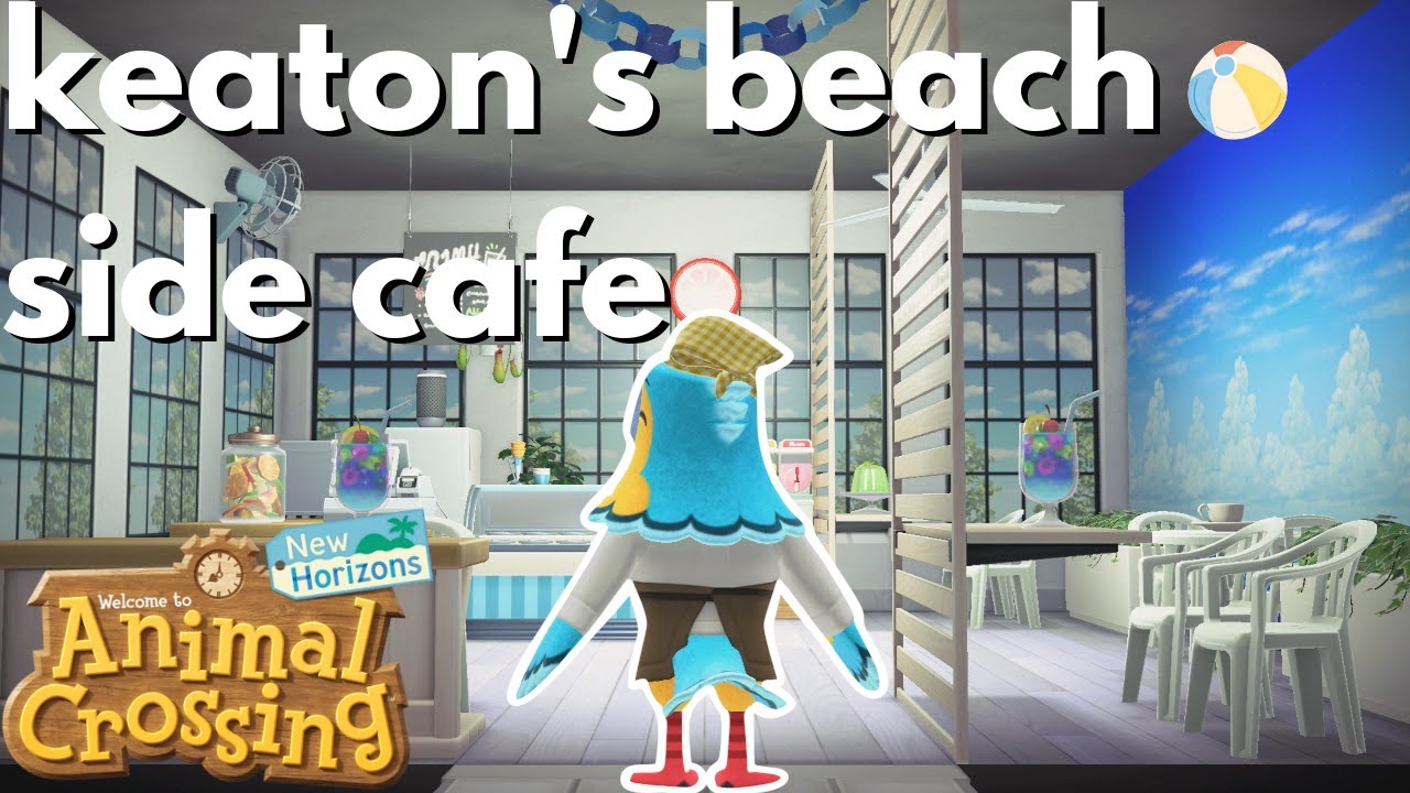 Keaton's Beachside Cafe 🏖️ Happy Home Paradise Speedbuild 【あつ森】