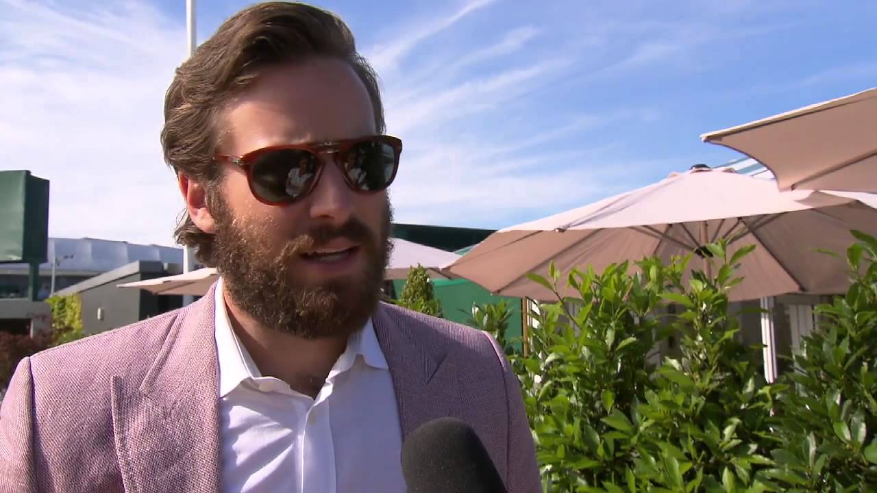 Armie Hammer Live @ Wimbledon interview