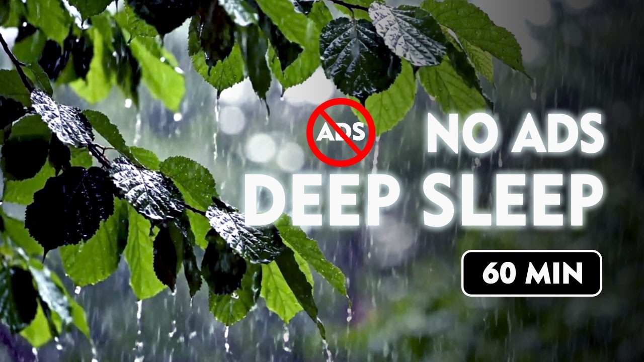 Rain Sounds for Sleeping - ASMR Rain For Sleeping - Deep Sleep with Relaxing Rain Sounds