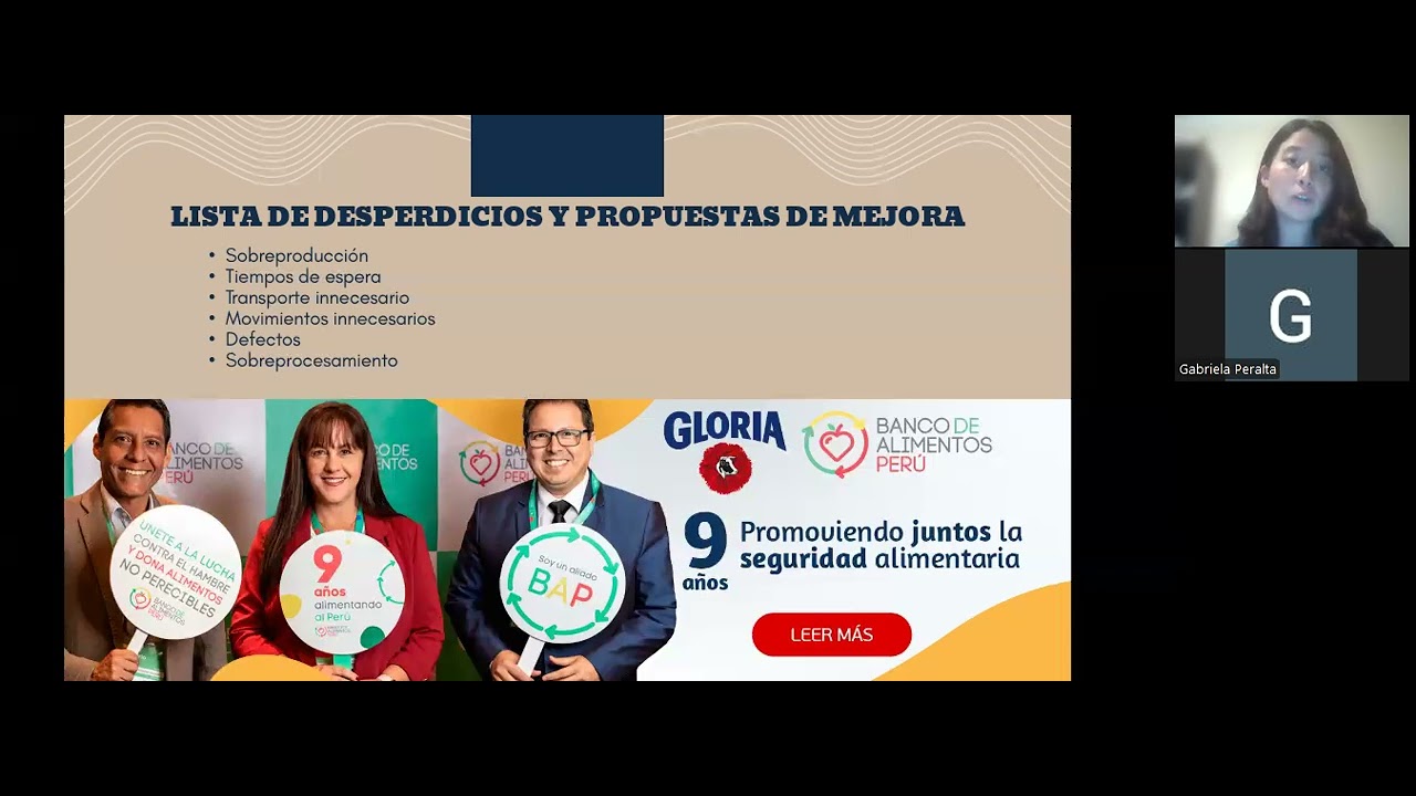 Tarea Académica 3 Gestión de Procesos Gloria S.A.