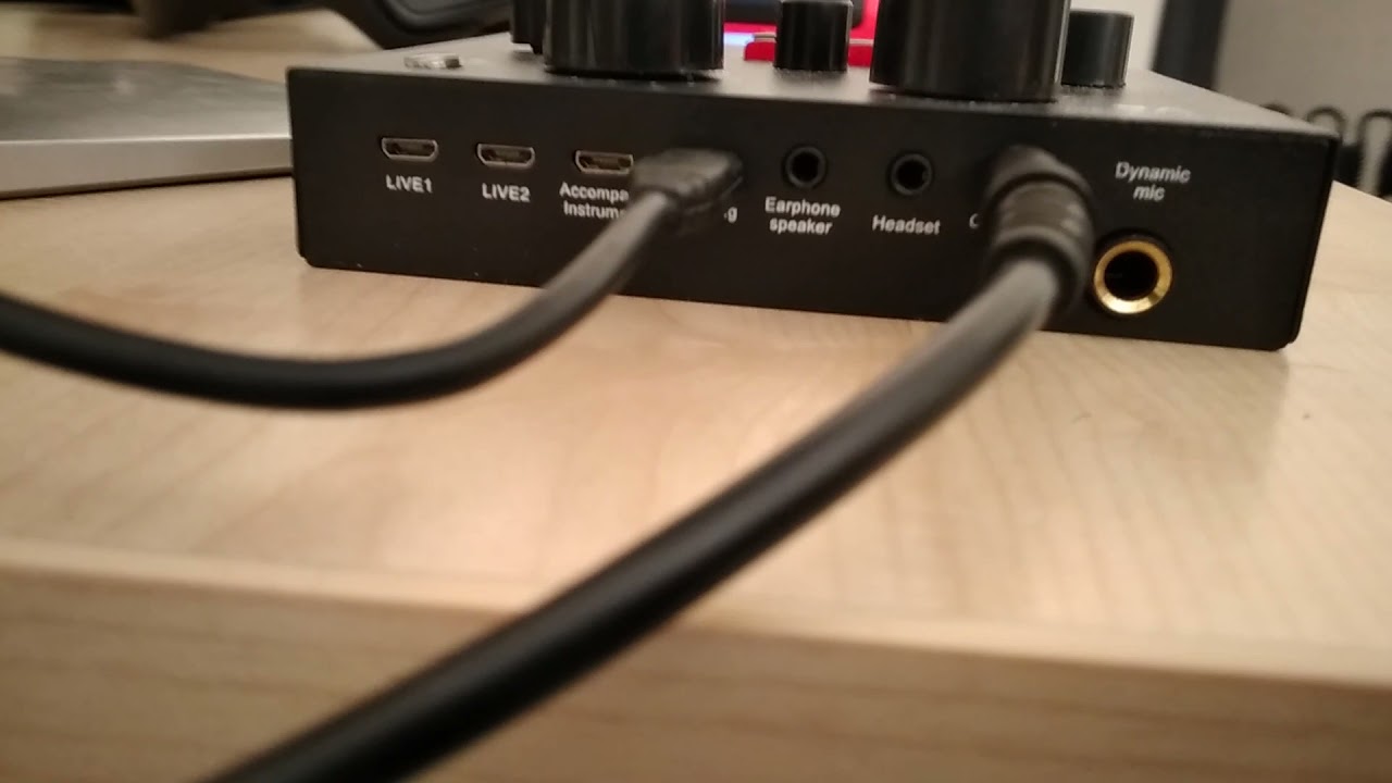 HOW TO USE BM 800 MIC with V8 SOUND CARD + Headset on PS4!