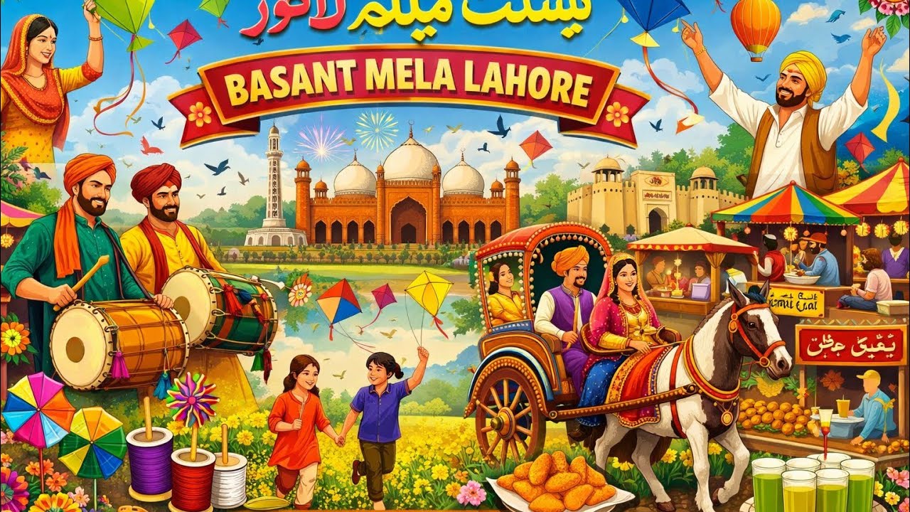 Basant Mela Lahore#lahore #dji #viral #travel #pakistan #cinematography 