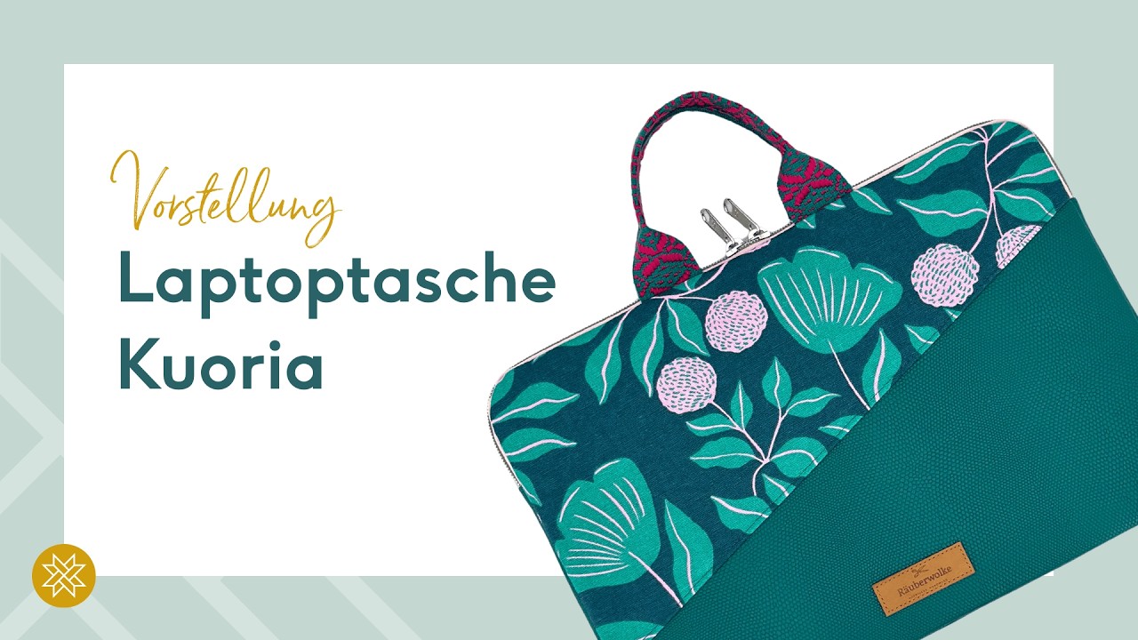 Kuoria Laptop-Tasche von Hansedelli | Projektvorstellung mit Peggy (R&auml;uberwolke)