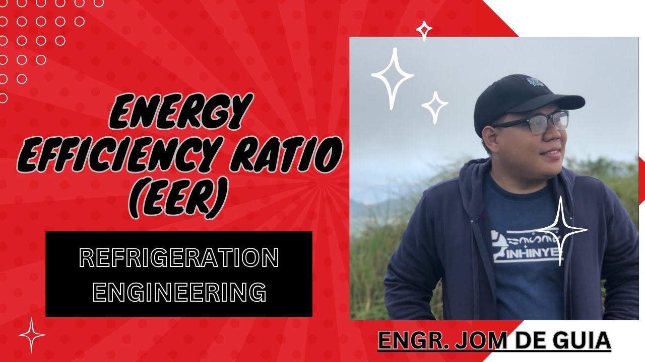 HOW TO FIND THE ENERGY EFFICIENCY RATIO (REFRIGERATION ENGINEERING) - RANDOM PAST BOARD EXAM PROBLEM