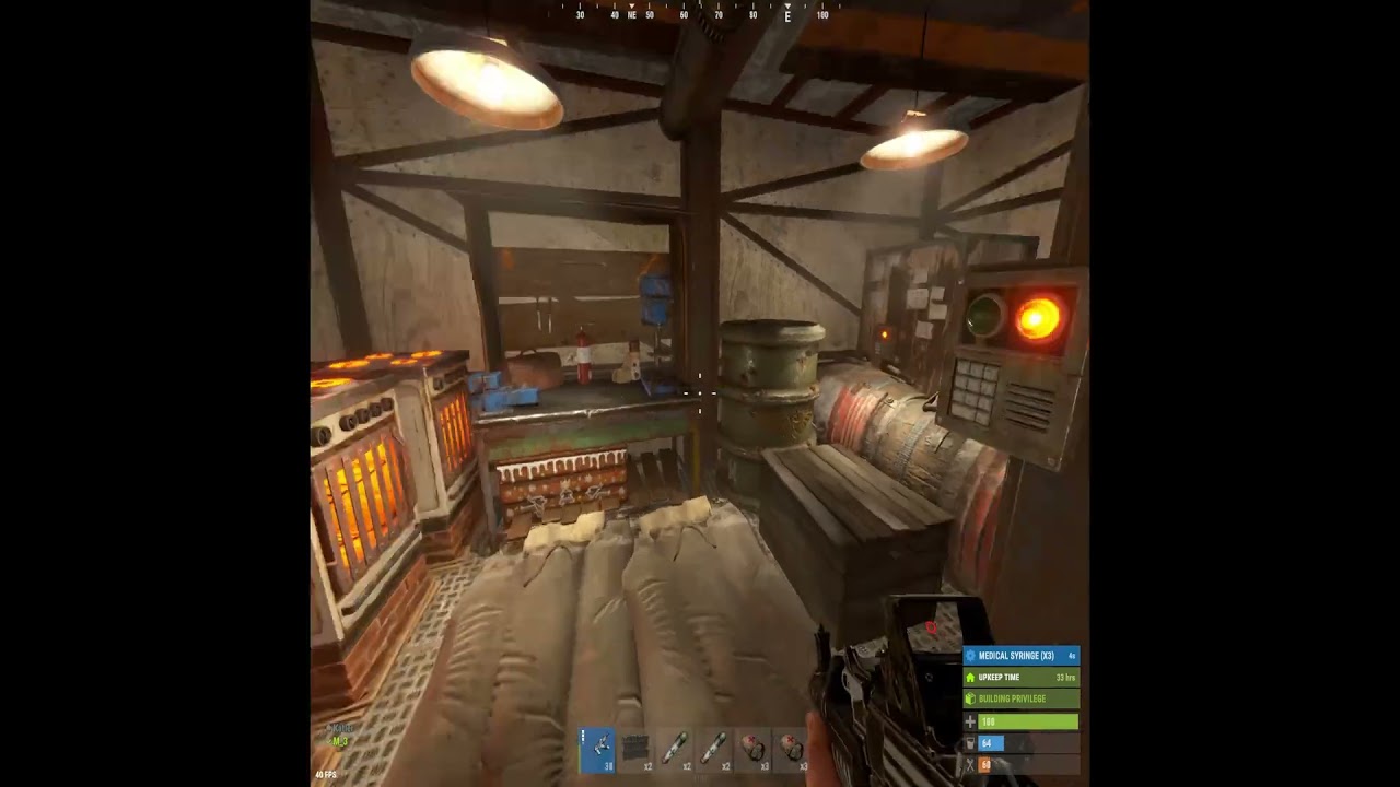 before i got raided  #rustgame #rust