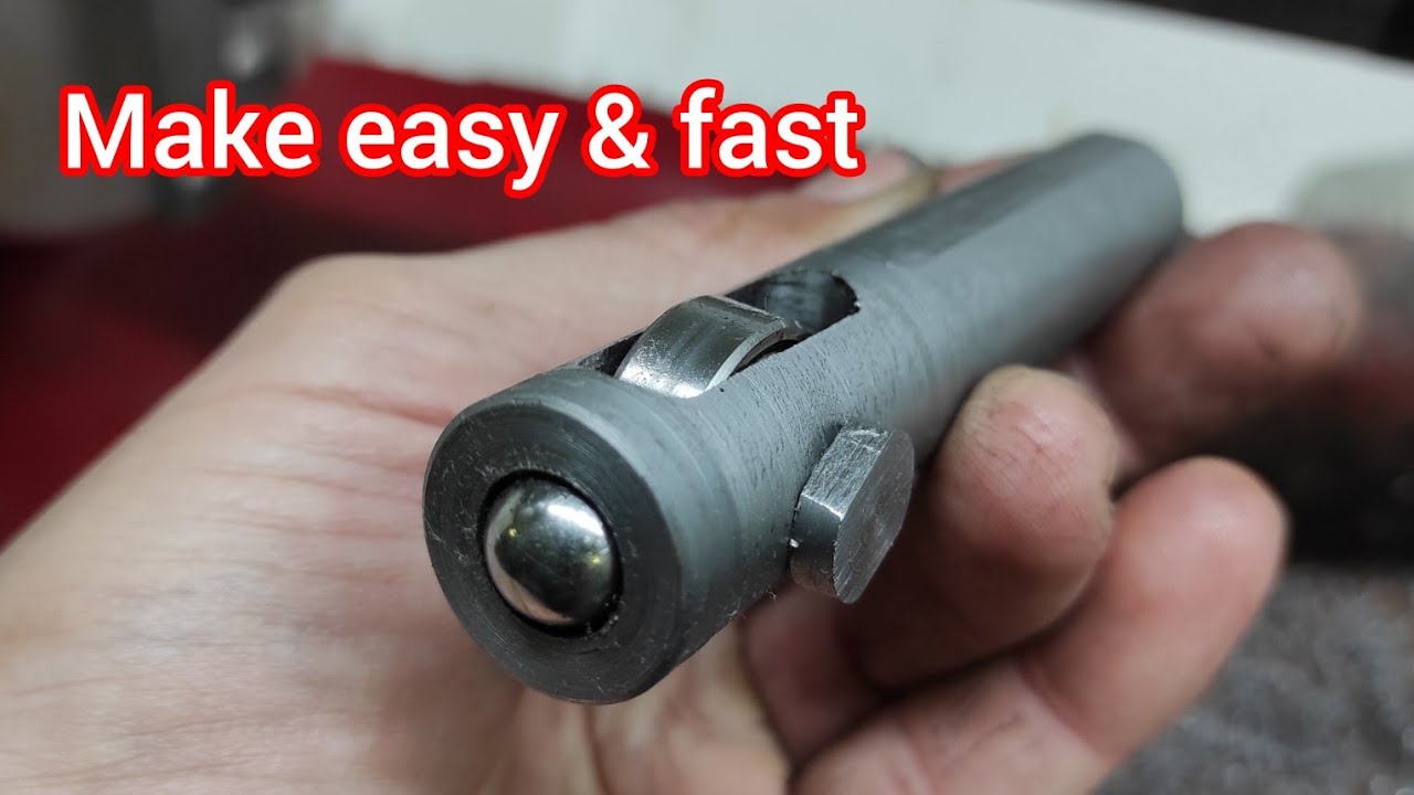 making burnishing tool for lathe