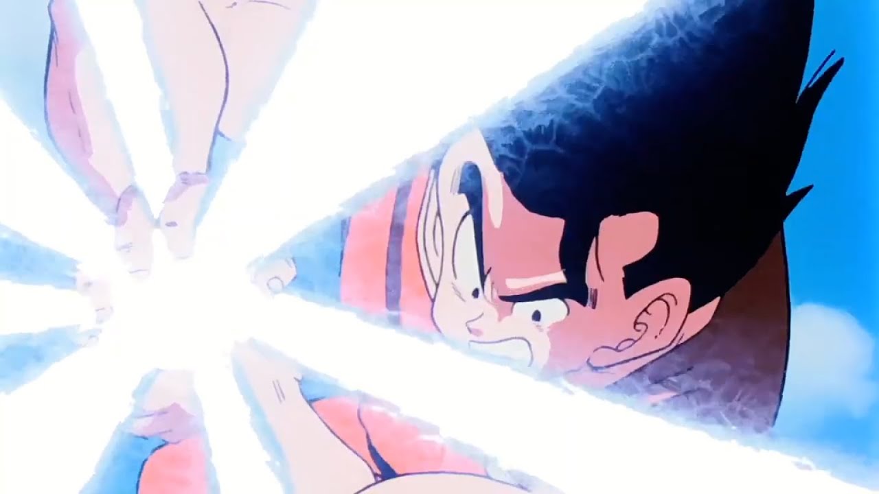 Dragonball Z - Son Goku benutzt Kamehameha gegen Radditz