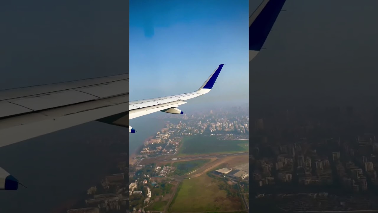 Amazing view of Arabian sea from A321 🌊