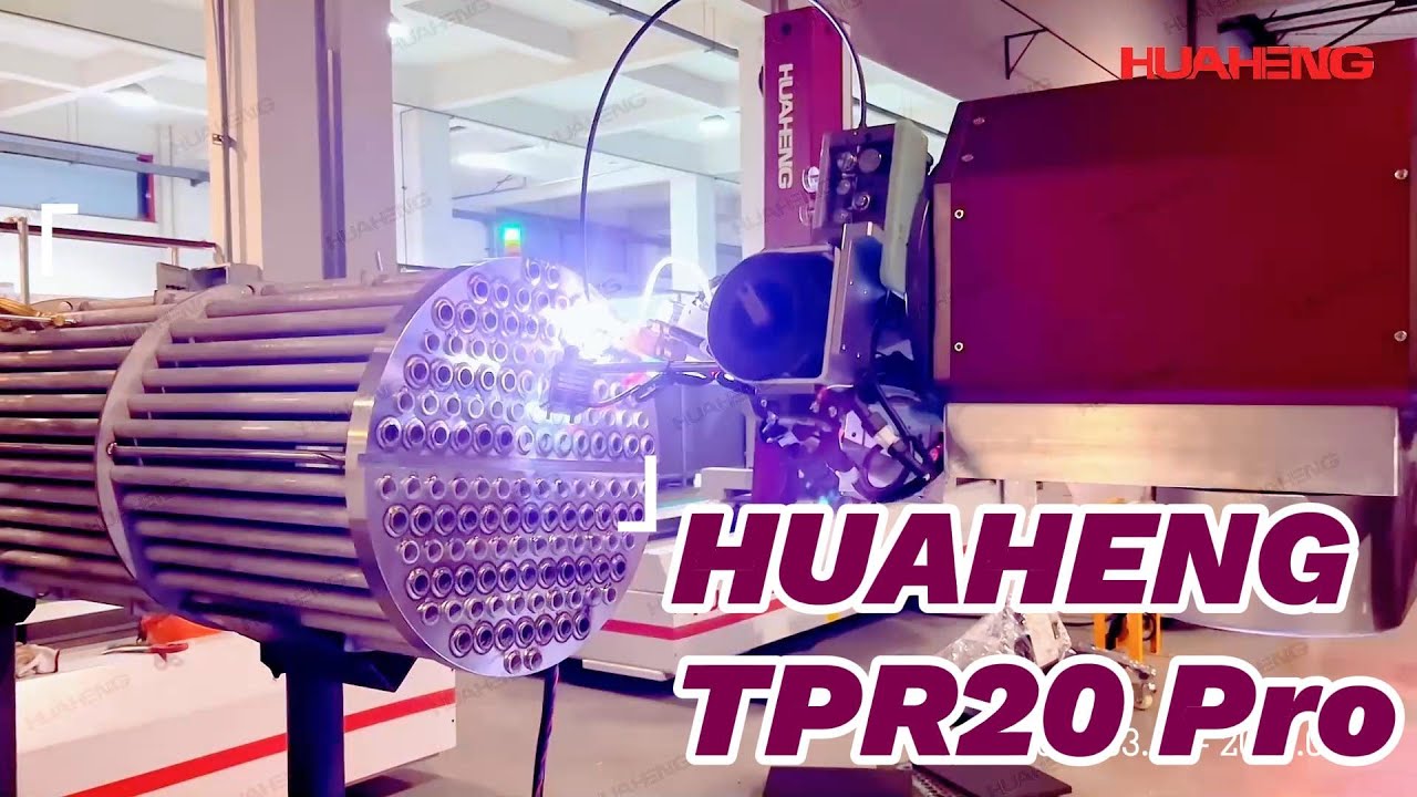 Huaheng TPR20 Pro: Orbital Welding Automation for Heat Exchangers​