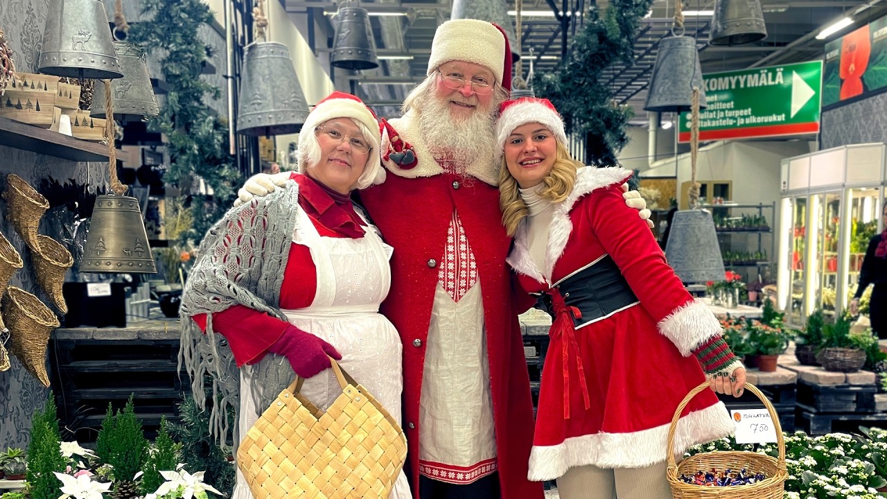 Joulupukki ja joulumuori kadoksissa