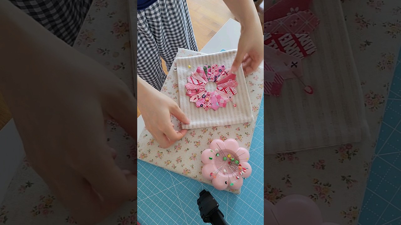 핑꾸#quilt #handmade #손바느질 #퀼트