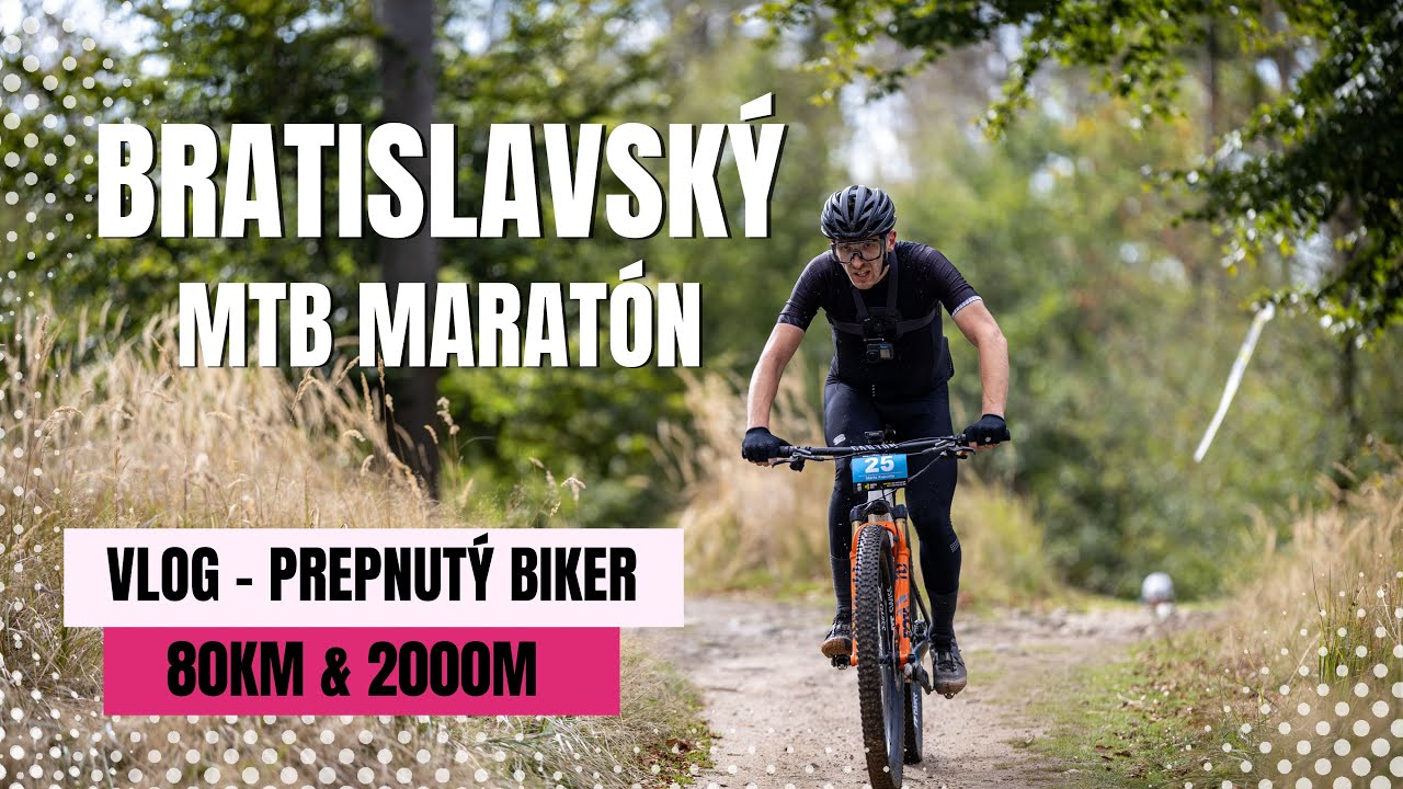 Poriadne súboje 💪 o Župný Pohár 🏆 na Bratislavskom MTB Maratóne 2024
