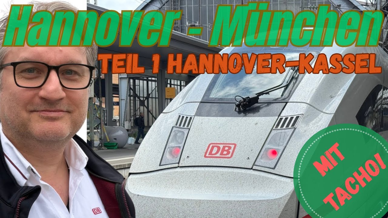 🚄 ICE 783 im Herbst: Hannover → Kassel | Führerstandsmitfahrt BR 412 🍂 Teil 1/4