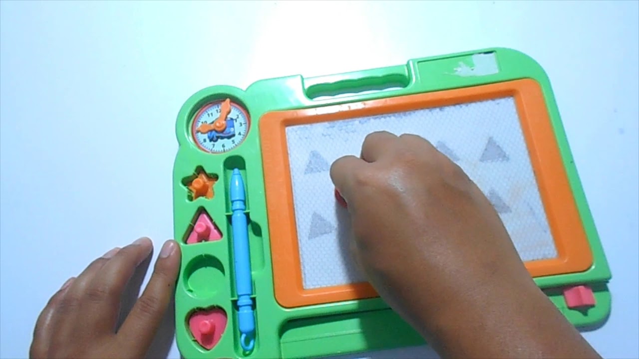 BERMAIN MAINAN TOYS - papan tulis magnet - untuk anak-anak