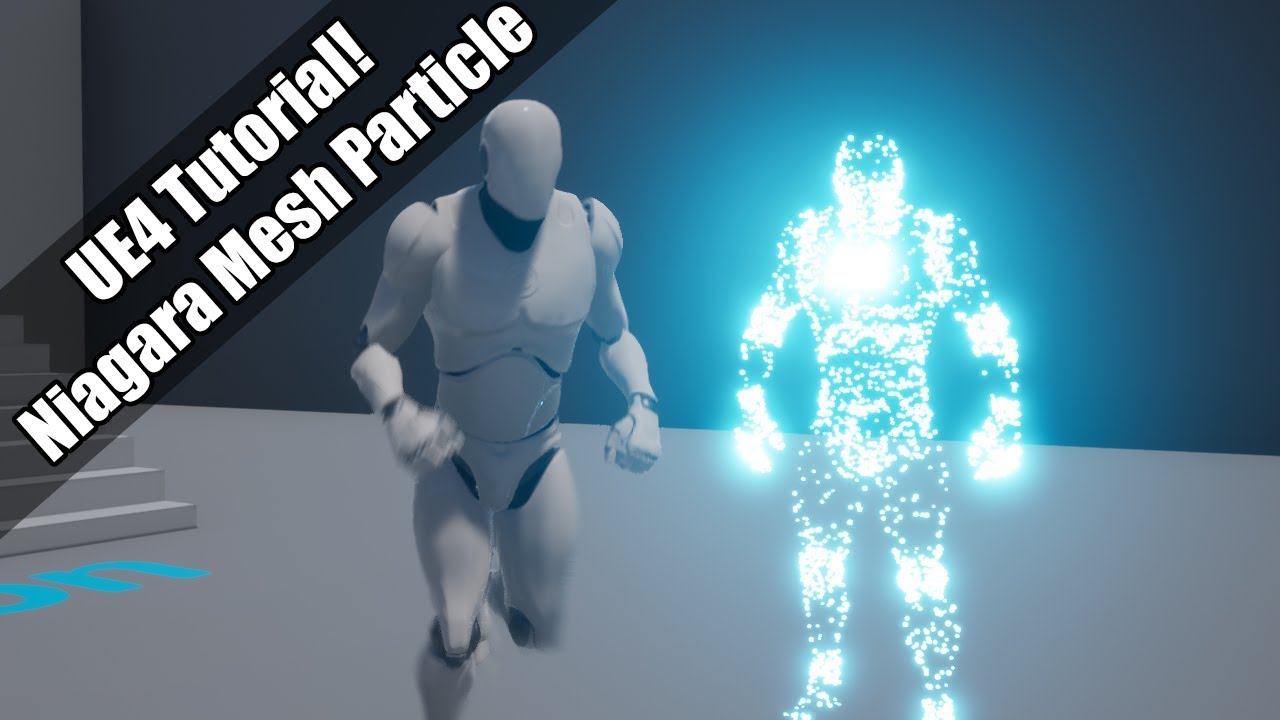 UE4 - Tutorial - Niagara Mesh Particles