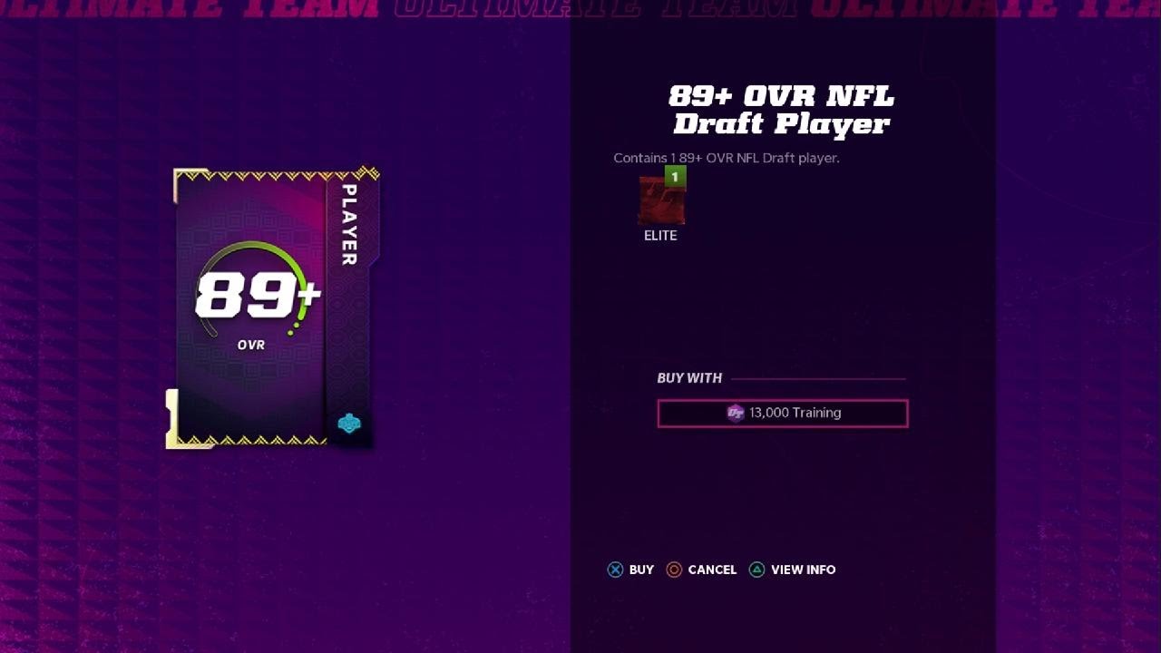 Madden NFL 22 ultimate team Michael Thomas LTD pull