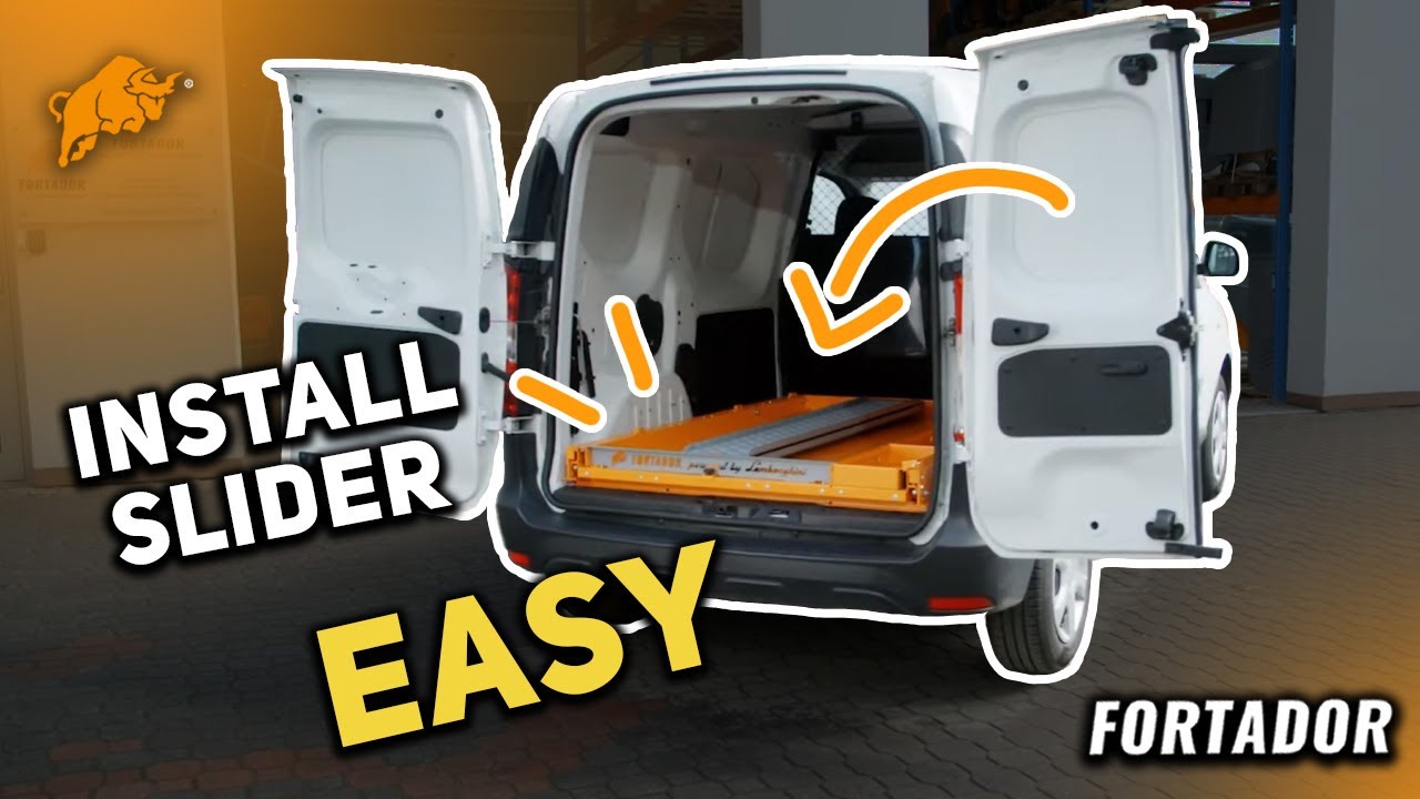 Fortador Cargo Slider installation for your  steam mobile  car wash