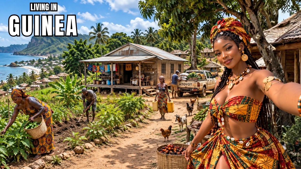 Living in GUINEA | How People Live on Earth&rsquo;s Richest Mineral Mountain | 4K Travel Documentary