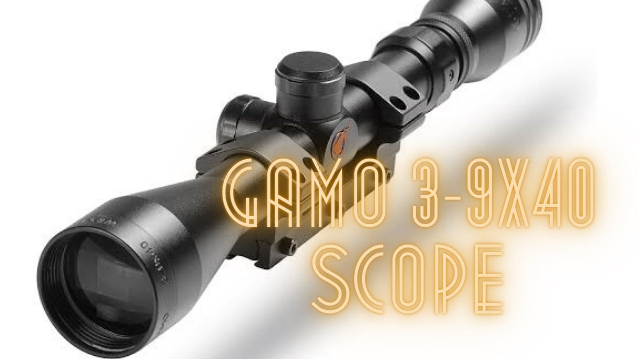 Gamo 3-9x40 Air Riflescope Unboxing