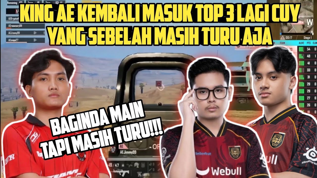 ALTER EGO KEMBALI MASUK TOP 3 | BTR RYZEN MAIN TAPI MASIH TURU - PMPL ID