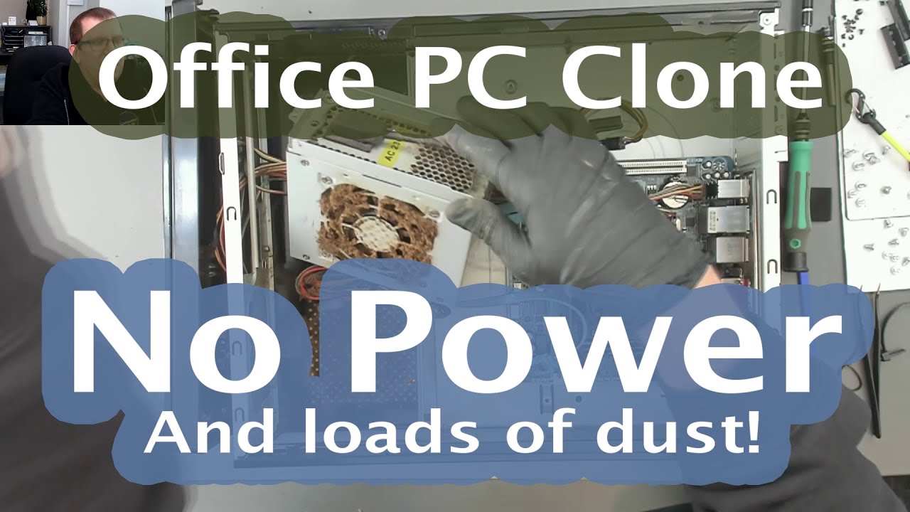 [94] Clone PC - No power; replace power supply