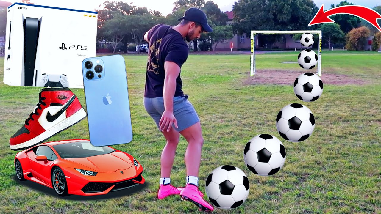 HIT THE CROSSBAR, I'LL BUY YOU ANYTHING CHALLENGE (impossible 5-star difficulty!!)