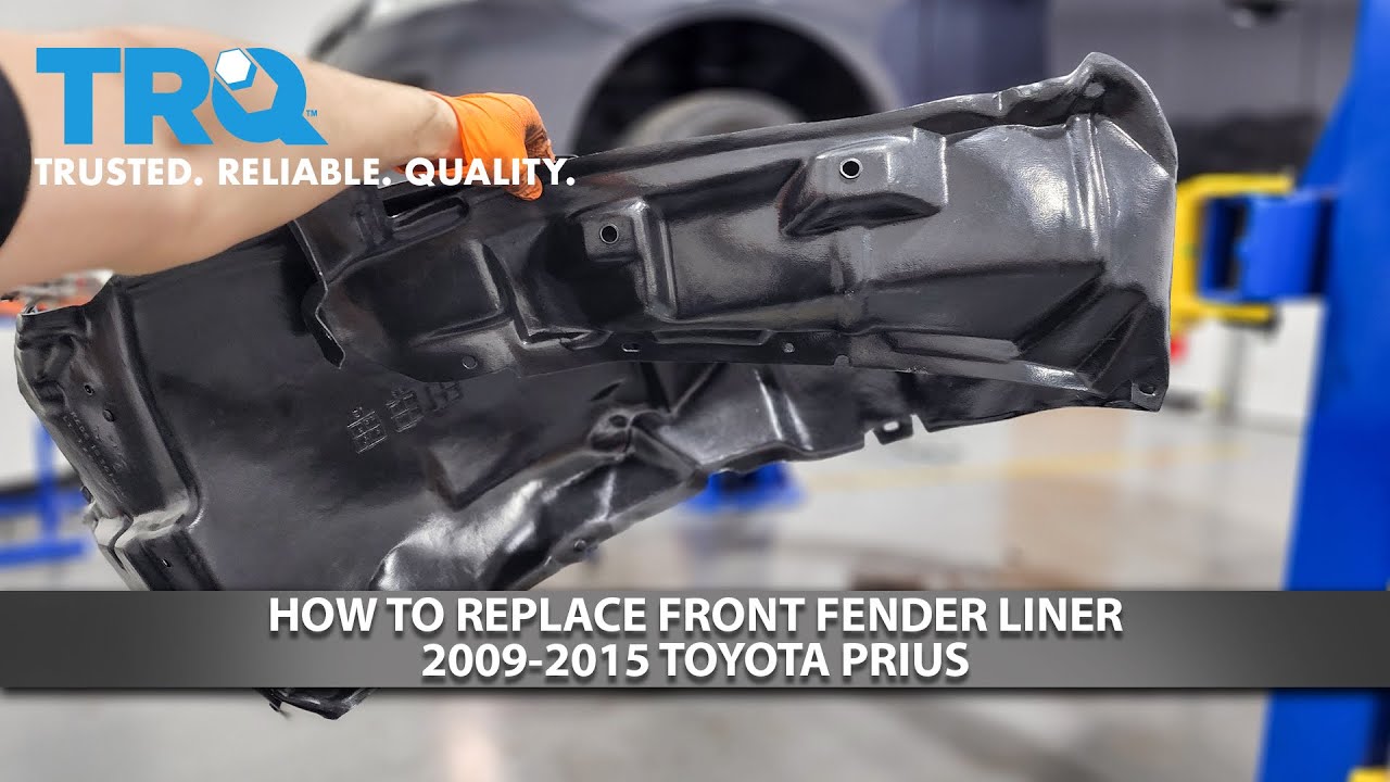How to Replace Front Fender Liner 2009-2015 Toyota Prius
