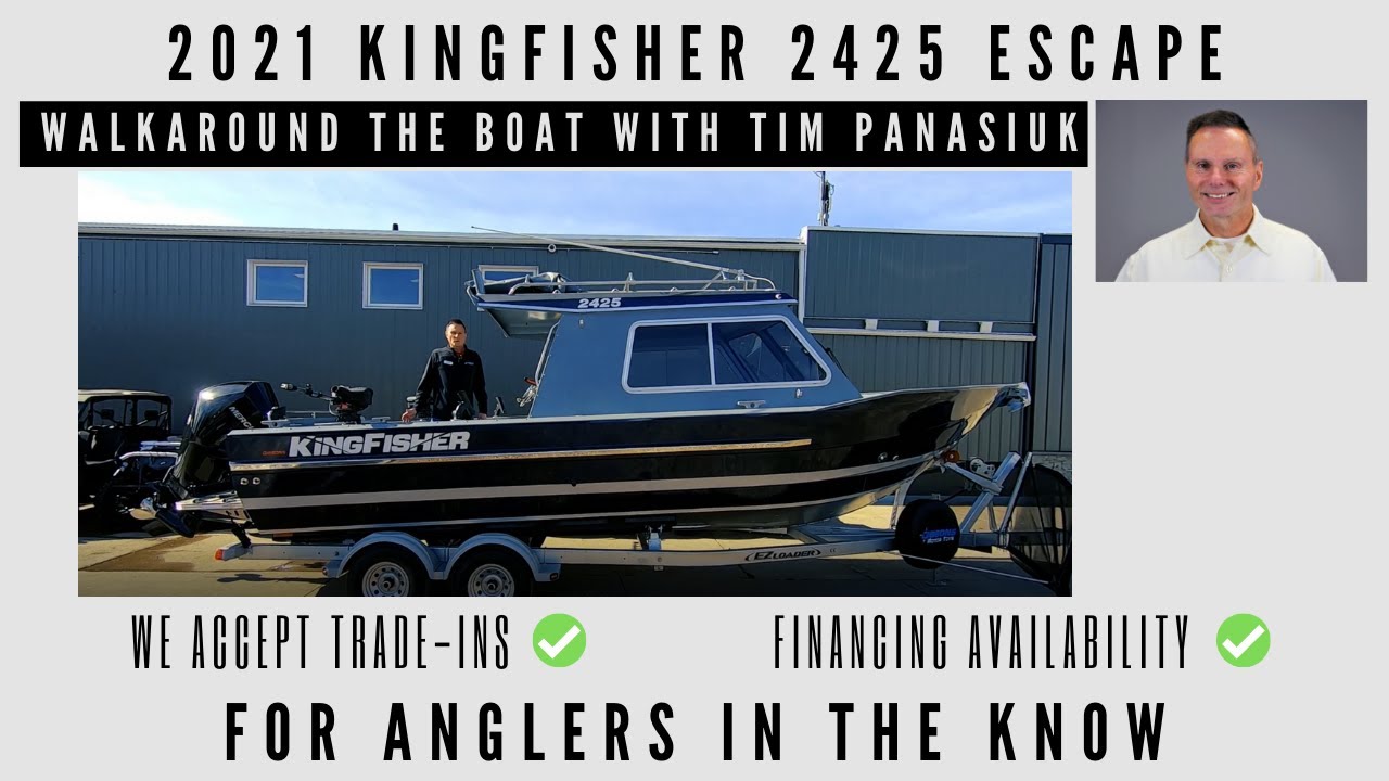 KingFisher Boats - 2425 Escape - Alberta & BC - Gibbons Motor Toys