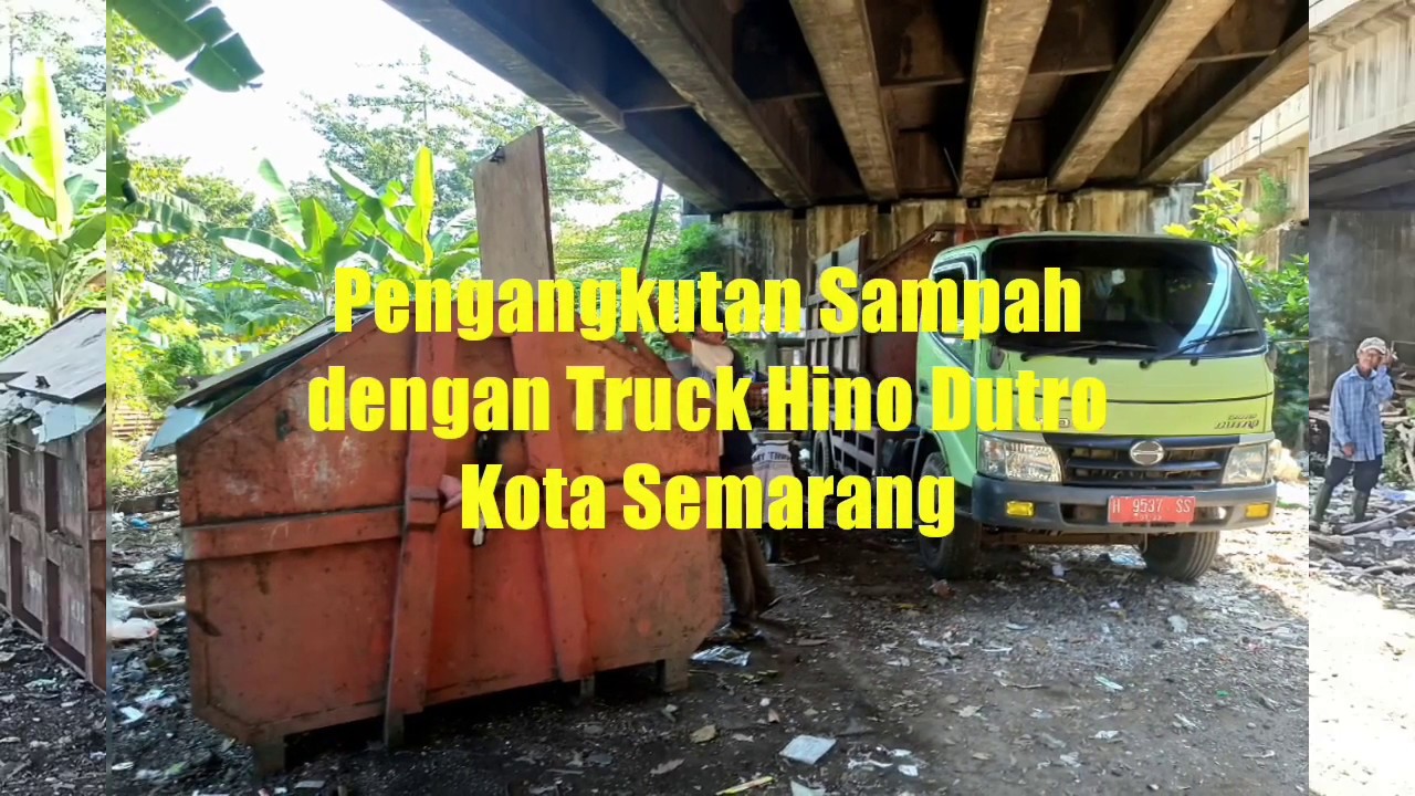 Truck Pengangkut Sampah Hino Dutro Kota Semarang