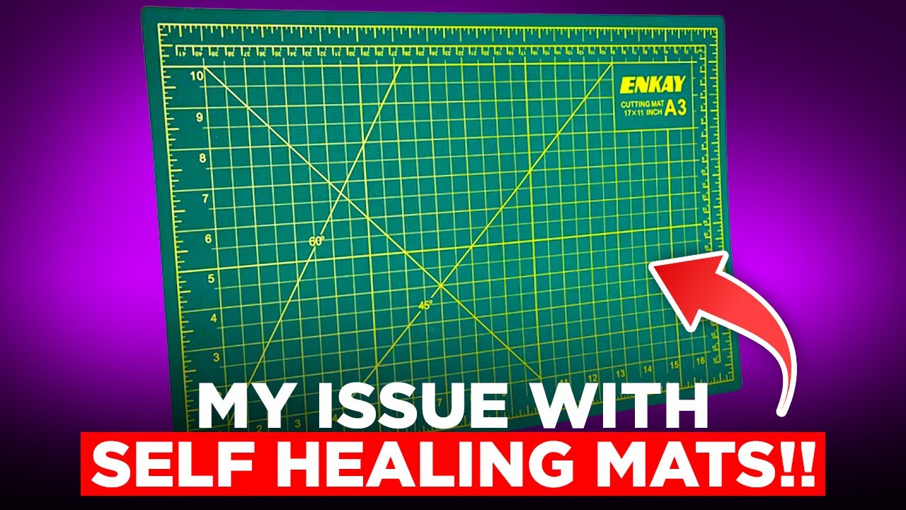 Self Healing Workbench Mat HACK -  I do THIS to them!!
